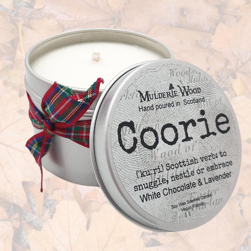 Mulderie Wood Coorie Candle