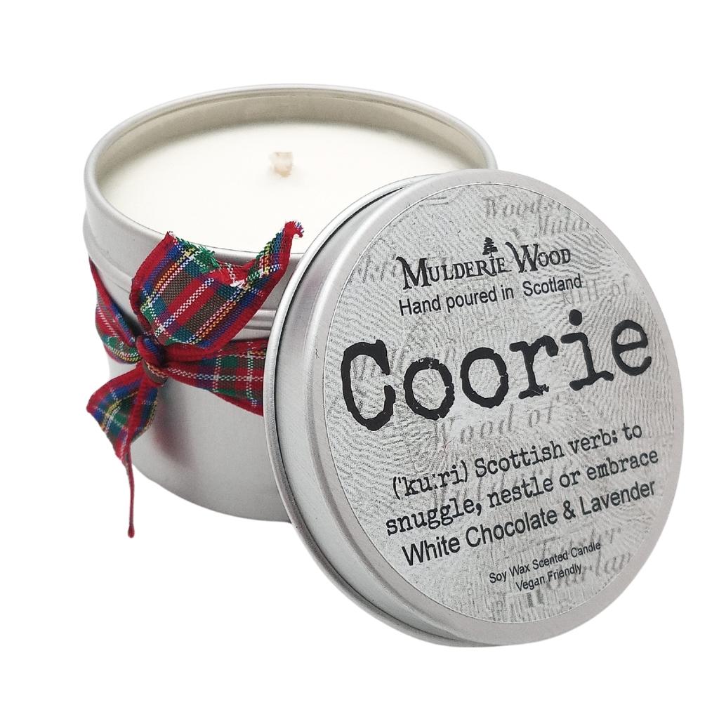 Mulderie Wood Coorie Candle