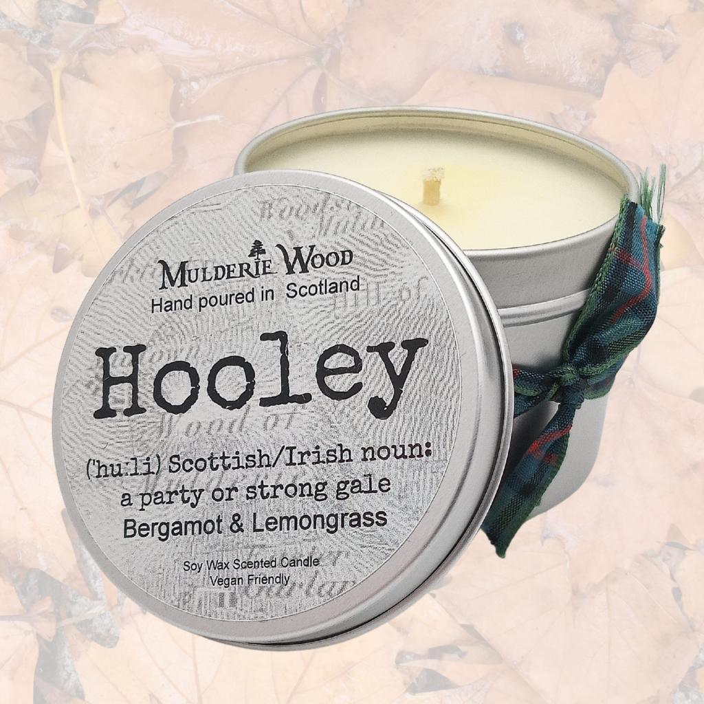 Mulderie Wood Hooley Candle