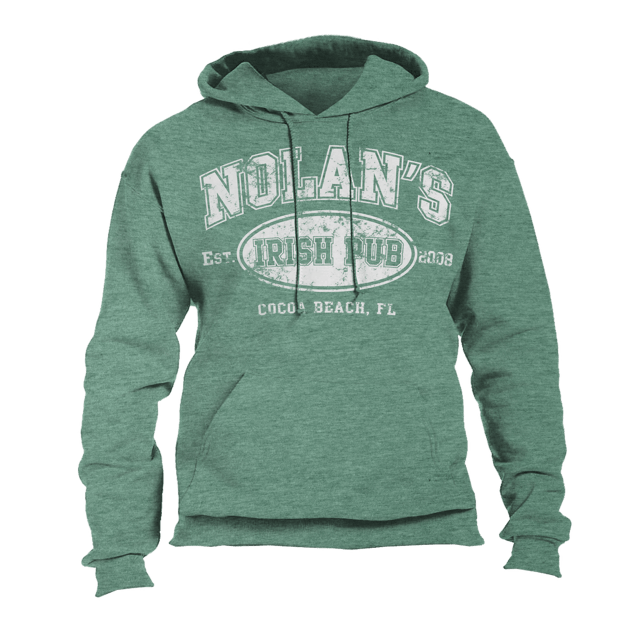 Nolan's Hoodie - Heather Green - The Celtic Gift Store - 