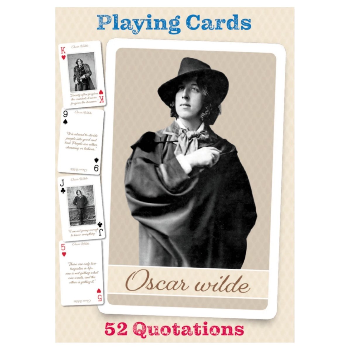 Oscar Wilde Playing Cards - The Celtic Gift Store - Toys & Games