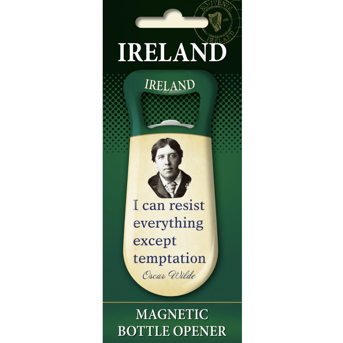 Oscar Wilde Quote Magnetic Bottle Opener