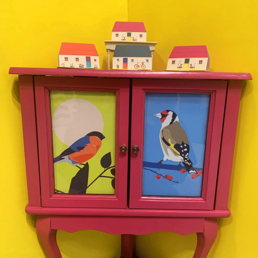 Pawpear Irish Cottage Mini Greeting Cards