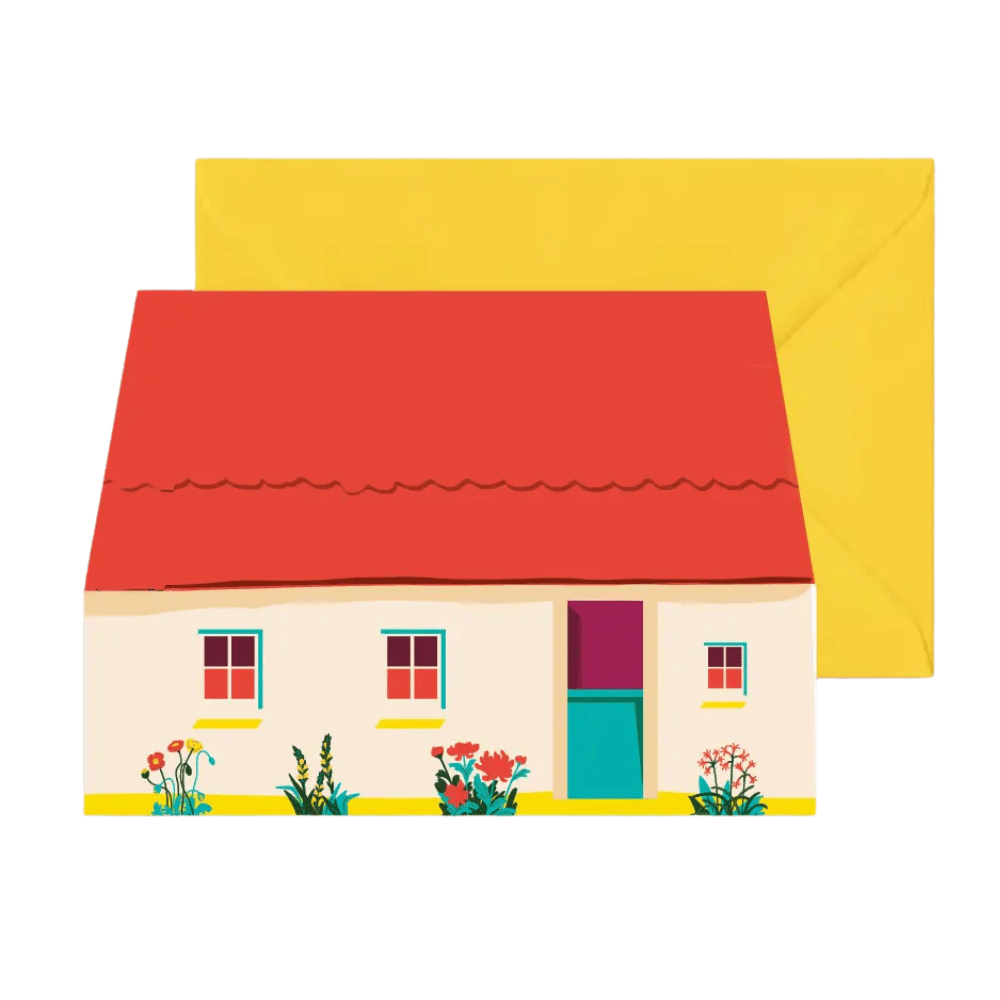 Pawpear Irish Cottage Mini Greeting Cards