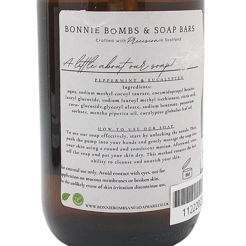 Peppermint & Eucalyptus Liquid Hand Soap