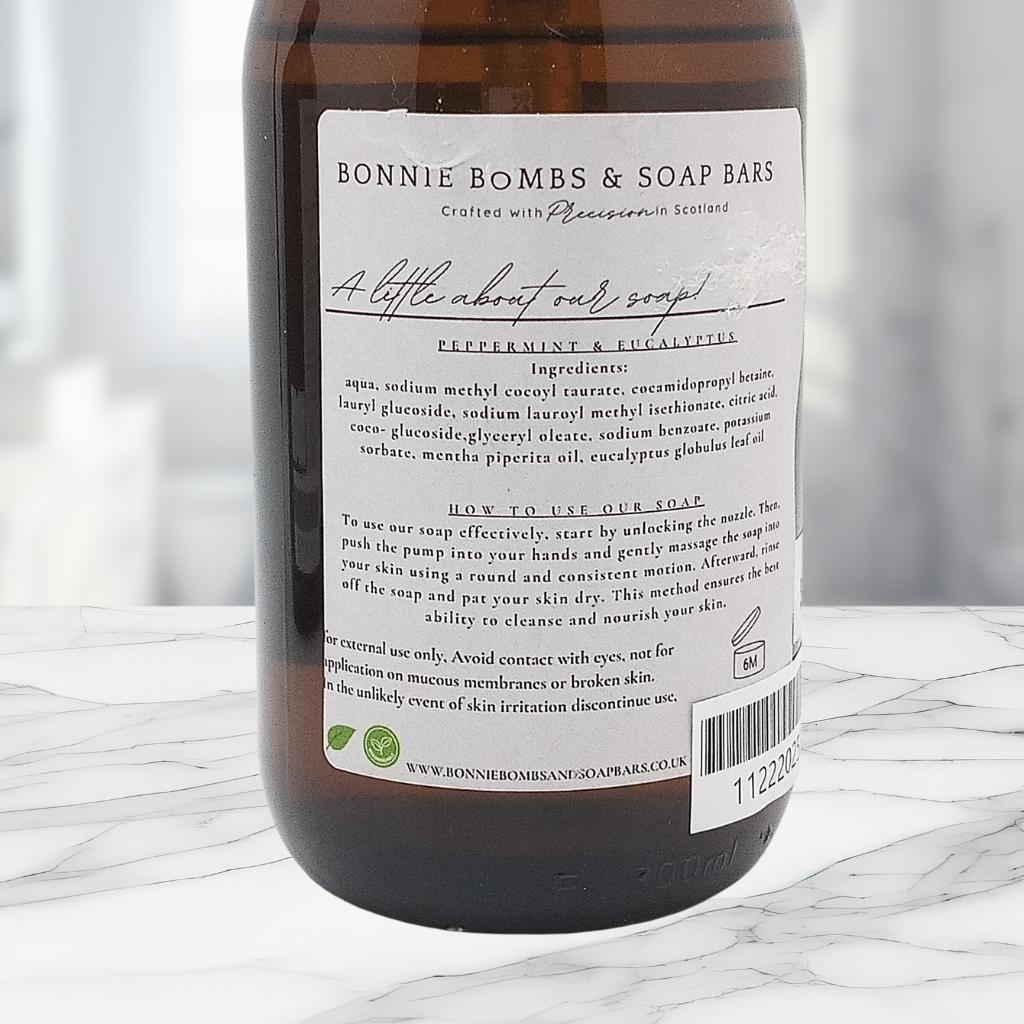Peppermint & Eucalyptus Liquid Hand Soap