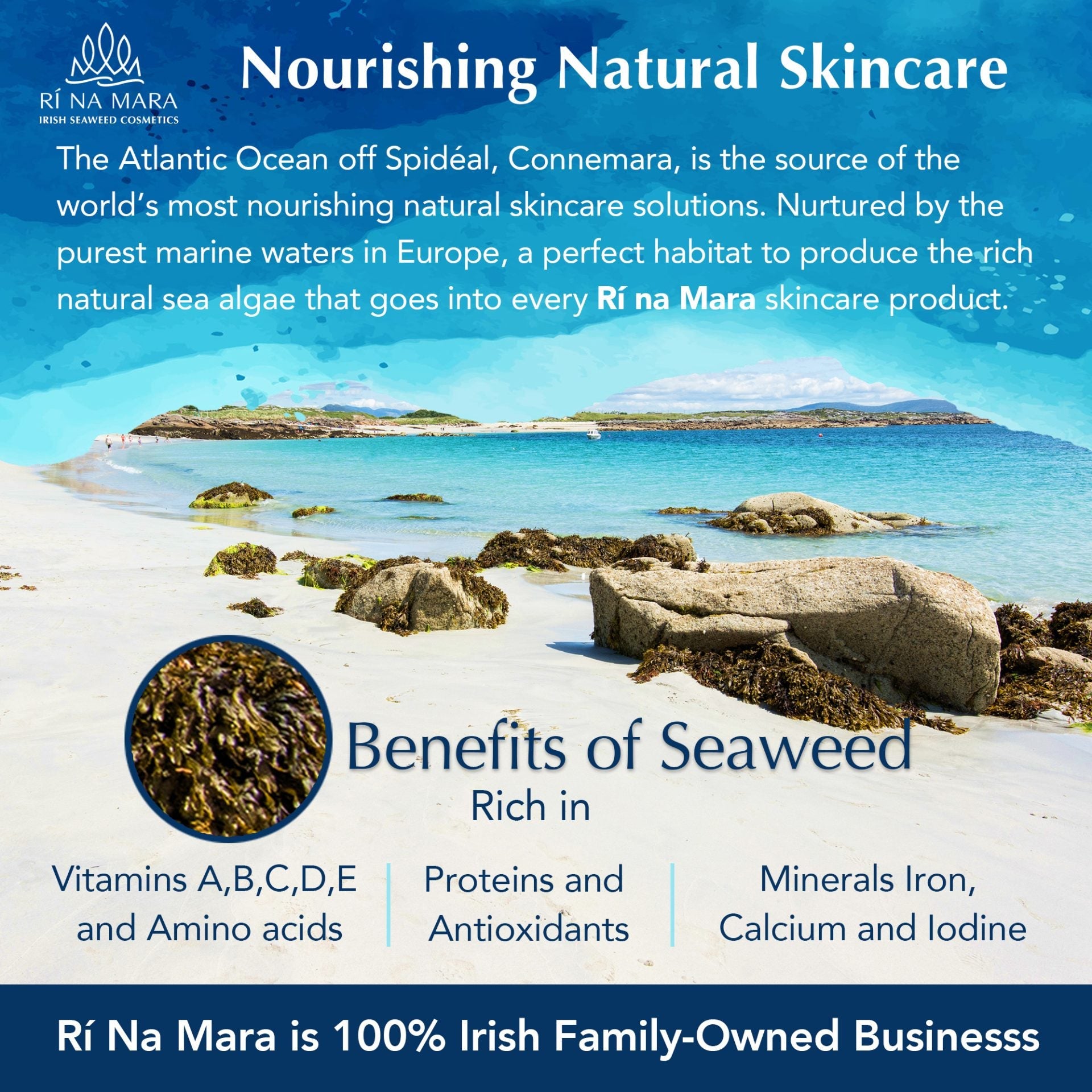 Ri Na Mara Dried Seaweed Soak Bath - The Celtic Gift Store - Beauty and Wellness