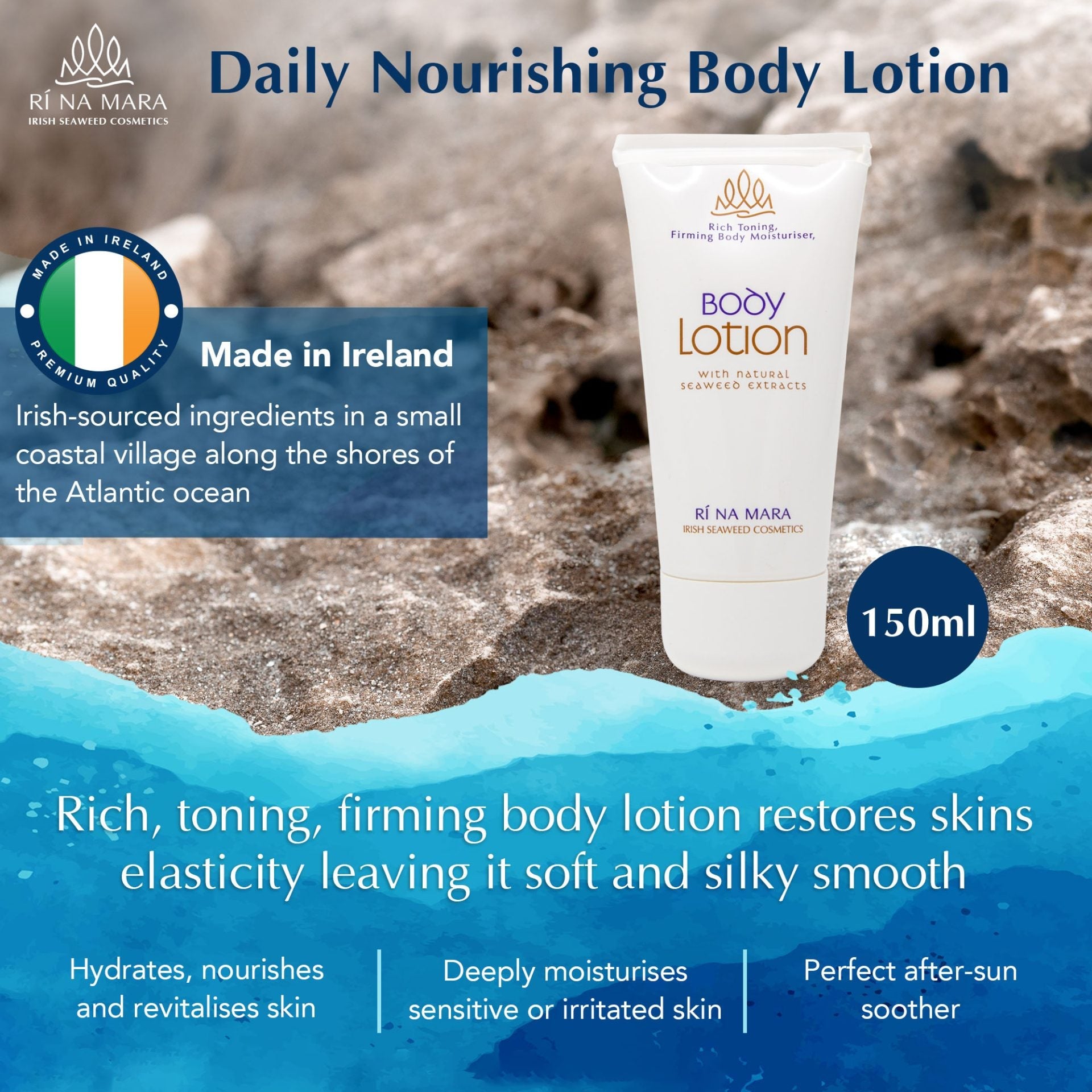Ri Na Mara Seaweed Body Lotion - The Celtic Gift Store - Beauty and Wellness