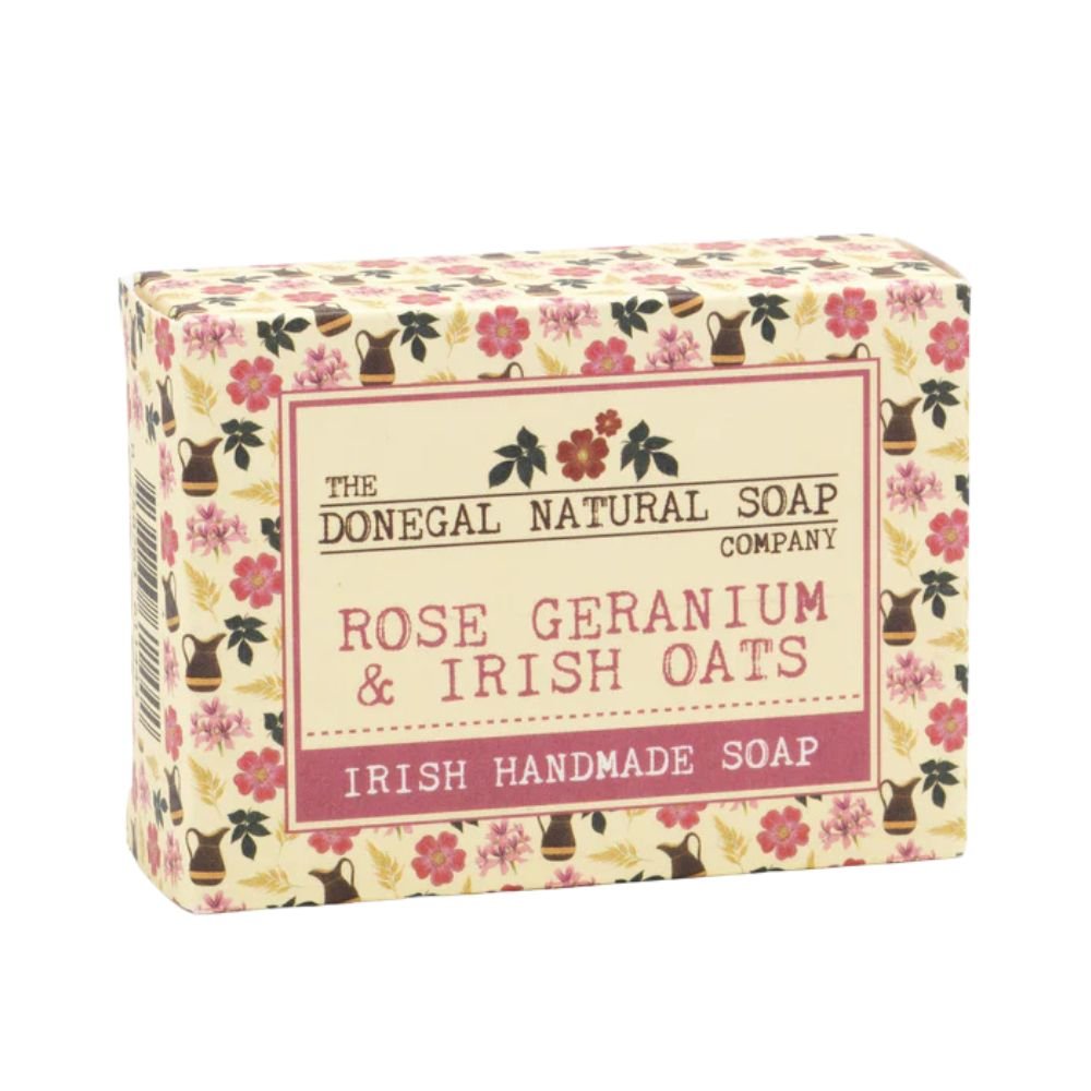 Rose Geranium & Irish Oat Irish Handmade Soap