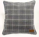 Samuel Lamont Grey Tweed Throw Pillow - The Celtic Gift Store - Decor