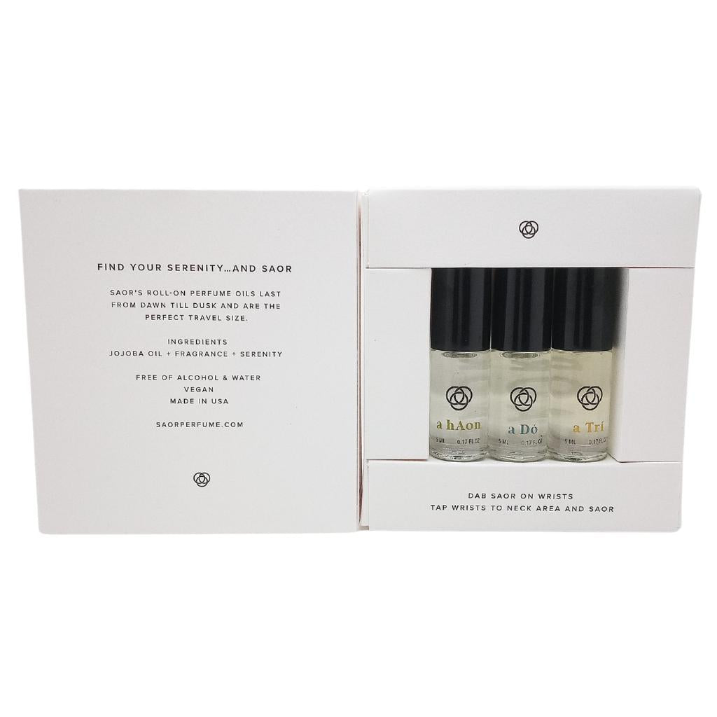 Saor Trilogy Perfume Oil Collection