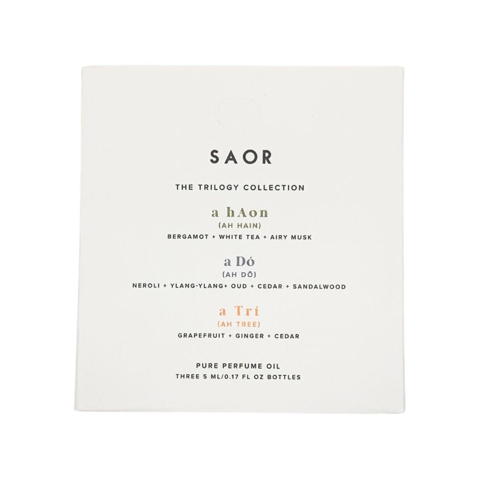 Saor Trilogy Perfume Oil Collection - The Celtic Gift Store - Gifts