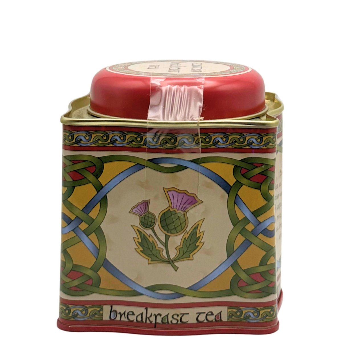 Scottish Breakfast Tea in Scottish Weave Tea Tin (50 Teabags)