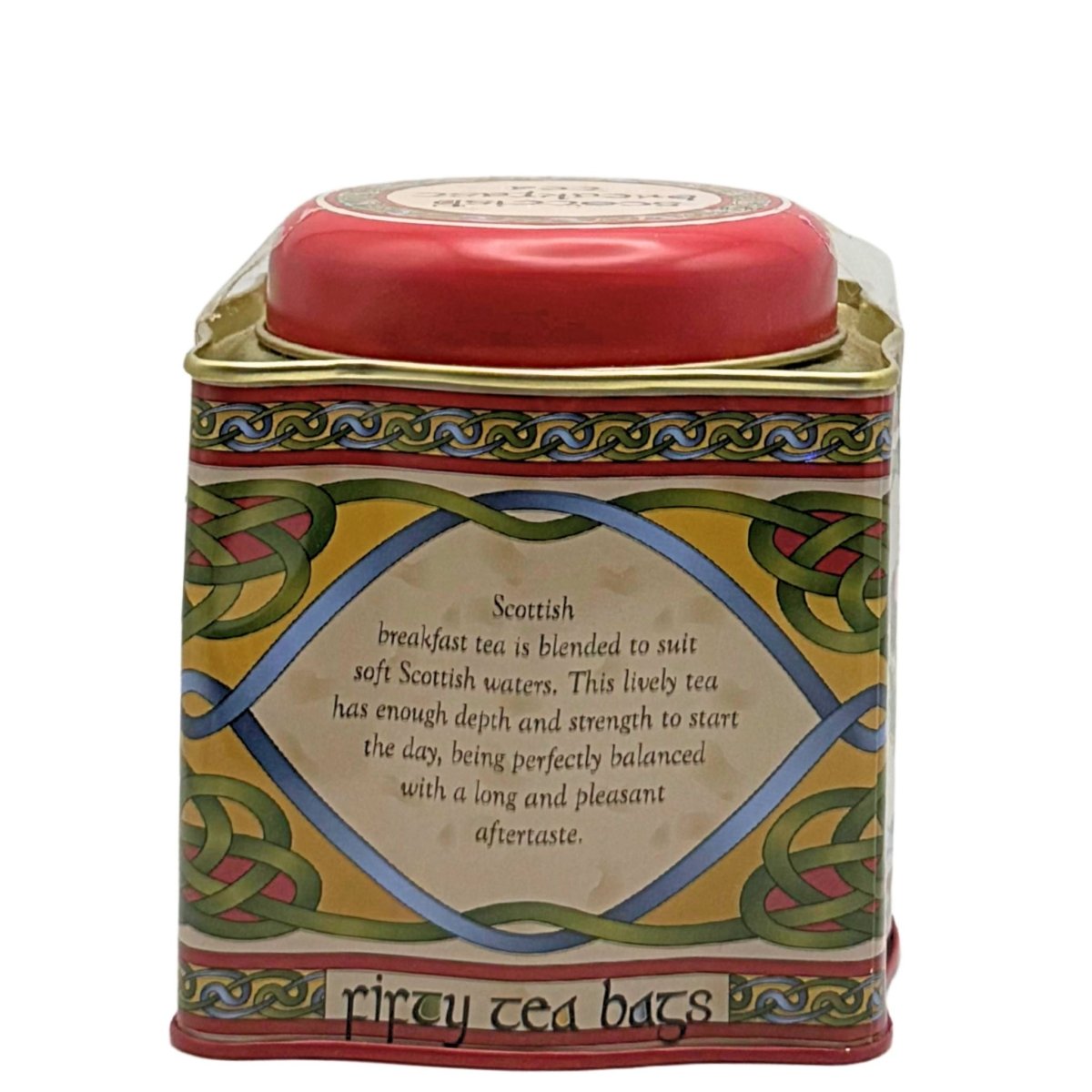 Scottish Breakfast Tea in Scottish Weave Tea Tin (50 Teabags)