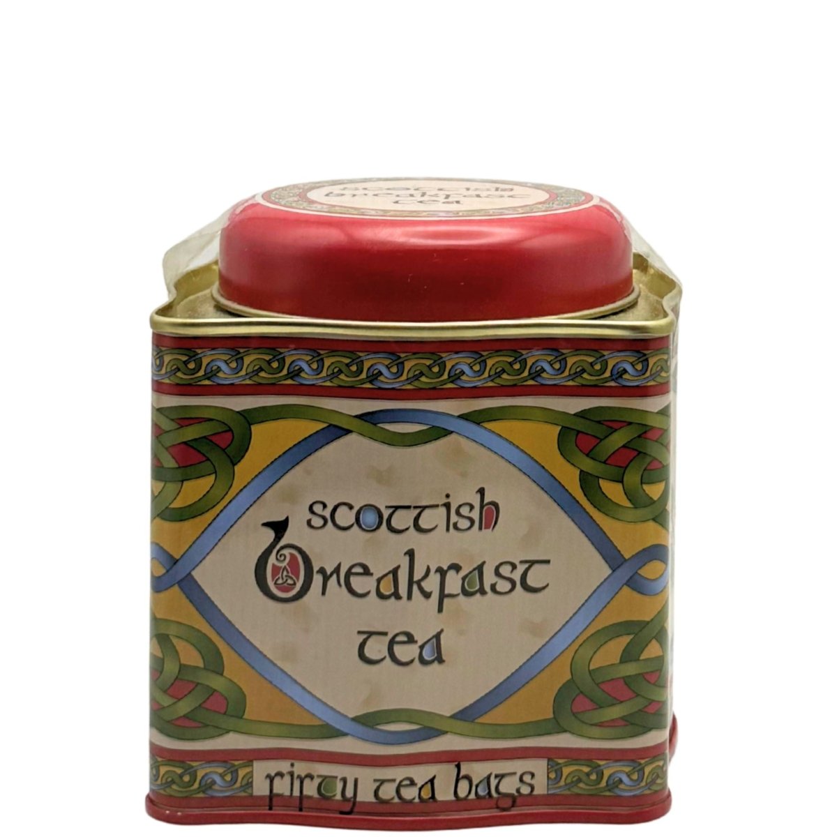 Scottish Breakfast Tea in Scottish Weave Tea Tin (50 Teabags)