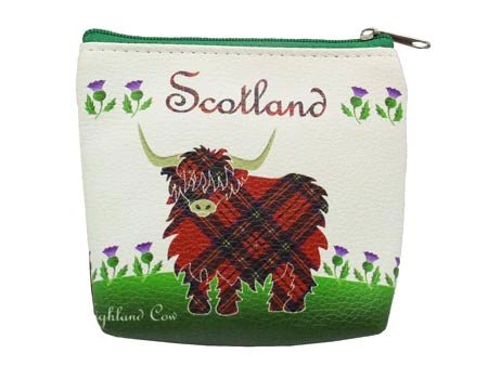 Scottish Highland Cow Coin Purse - The Celtic Gift Store - Wallets