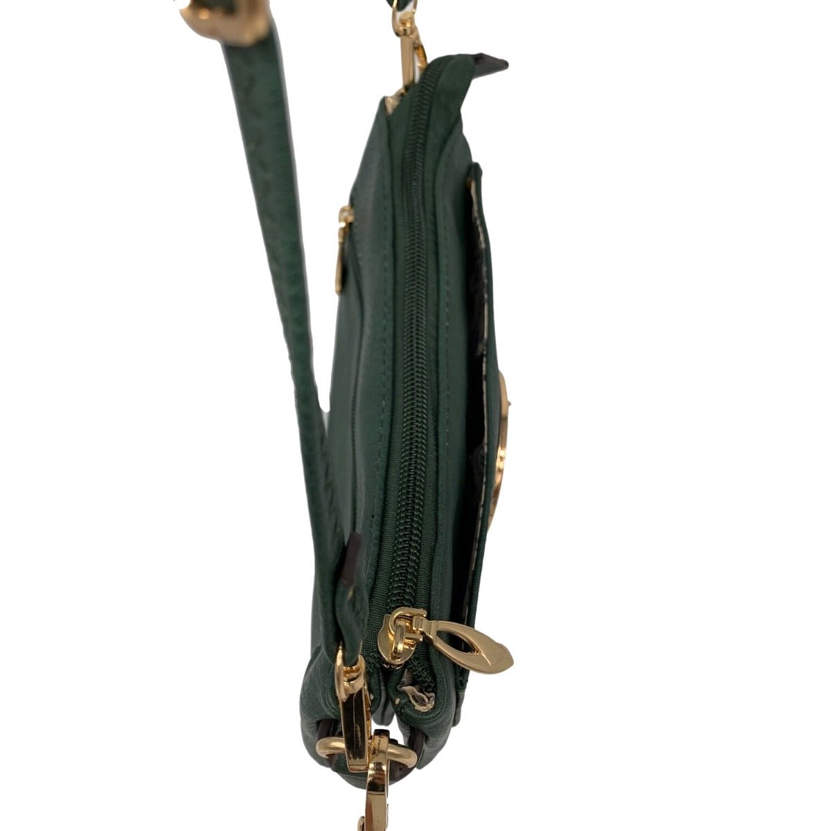 Scottish Thistle Slip Pocket Bag - Purple