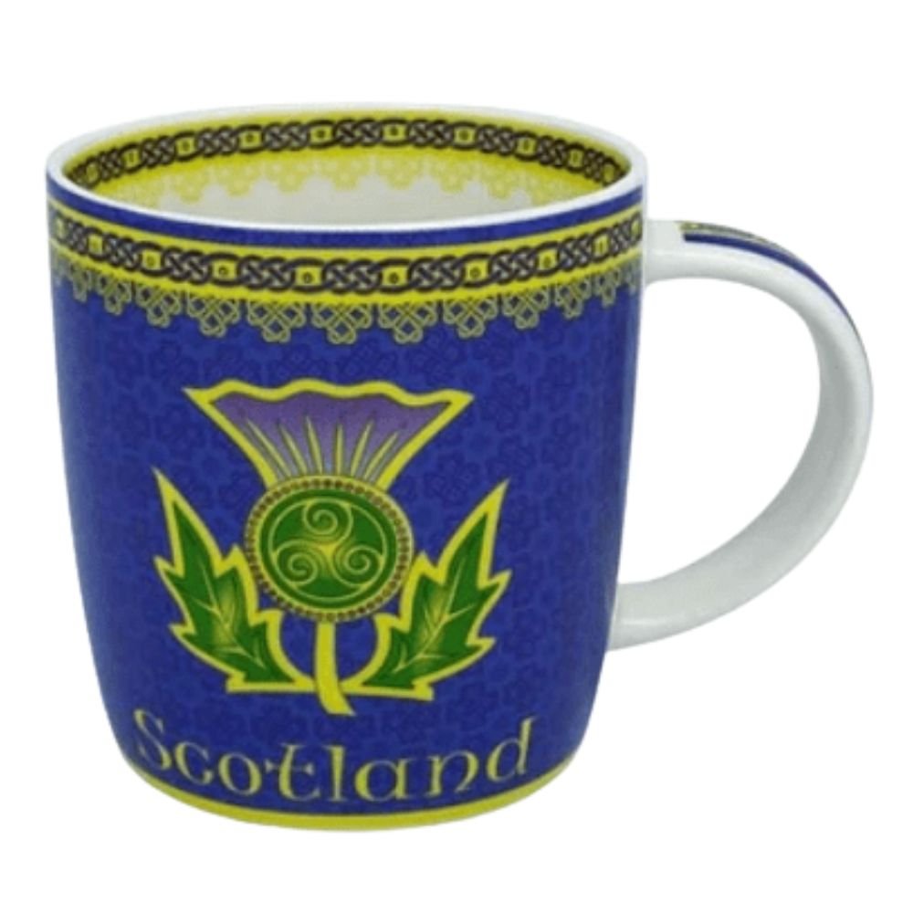 Scottish Thistle Spiral Mug - The Celtic Gift Store - Drinkware