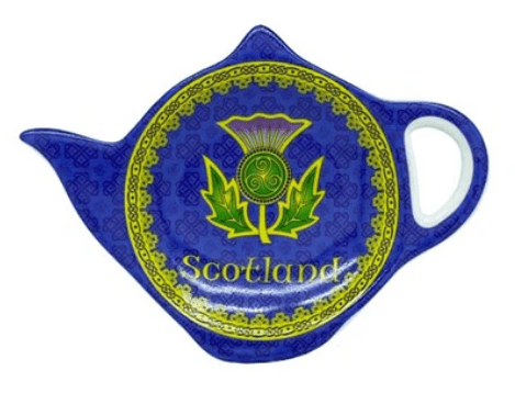 Scottish Thistle Spiral Tea Bag Holder - The Celtic Gift Store - Decor