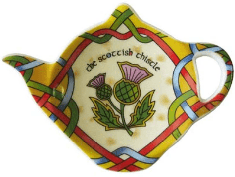 Scottish Weave Thistle Tea Bag Holder