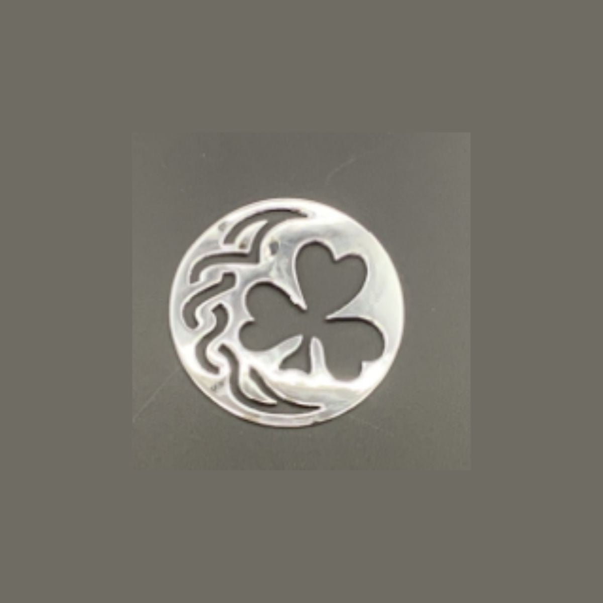 Shamrock Double Flap Crossbody Bag - Black