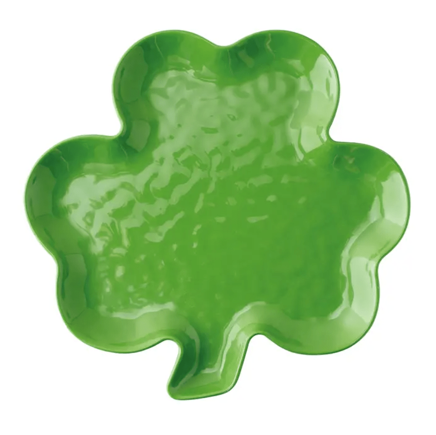 Shamrock Melamine 11 1/4" Plate - The Celtic Gift Store - 