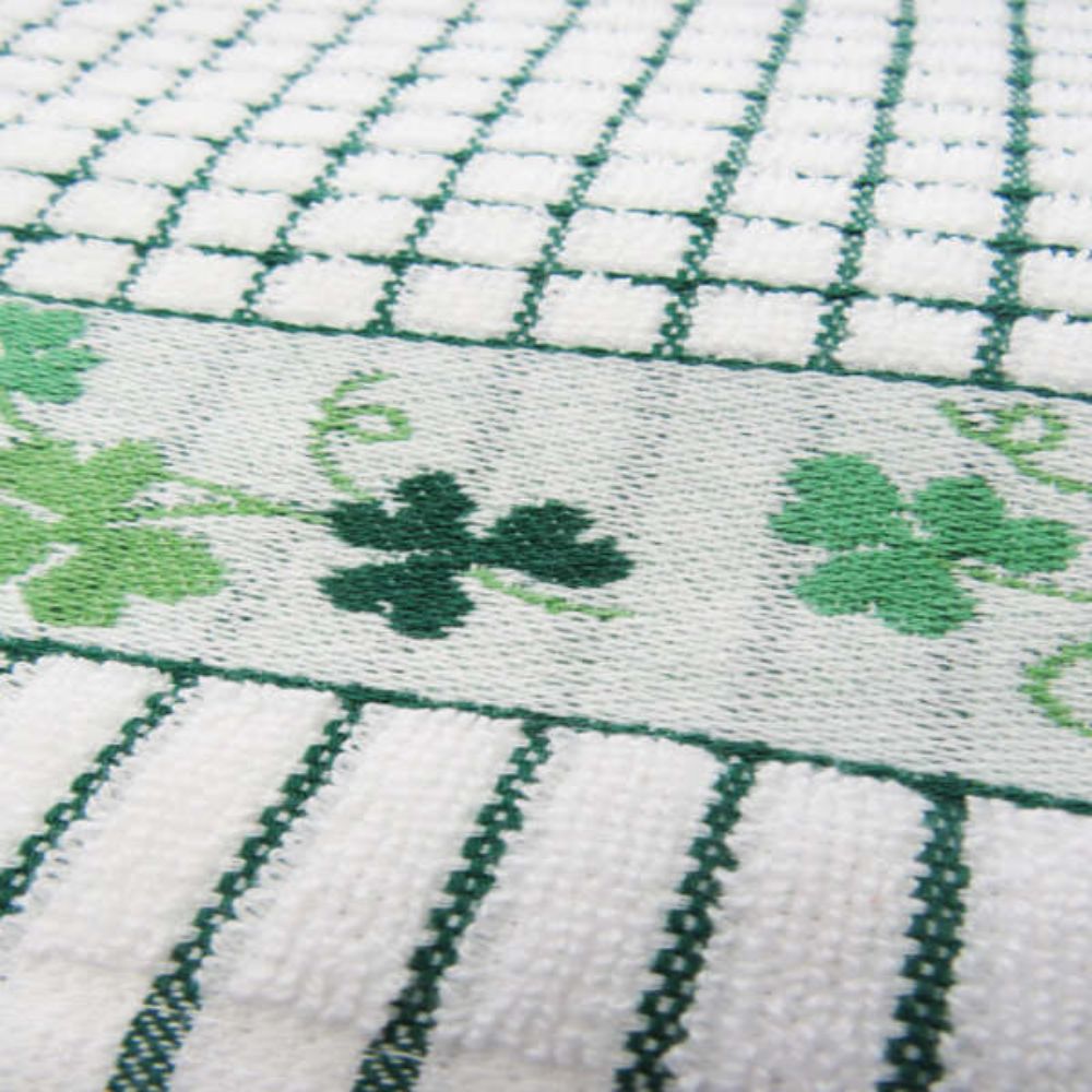 Shamrock Sprig Poli - Dri Jacquard Tea Towel