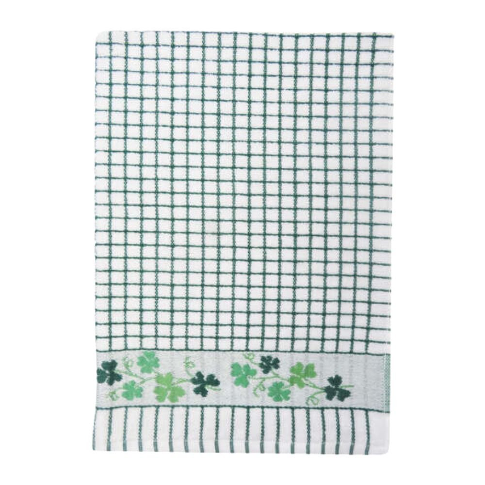 Shamrock Sprig Poli - Dri Jacquard Tea Towel