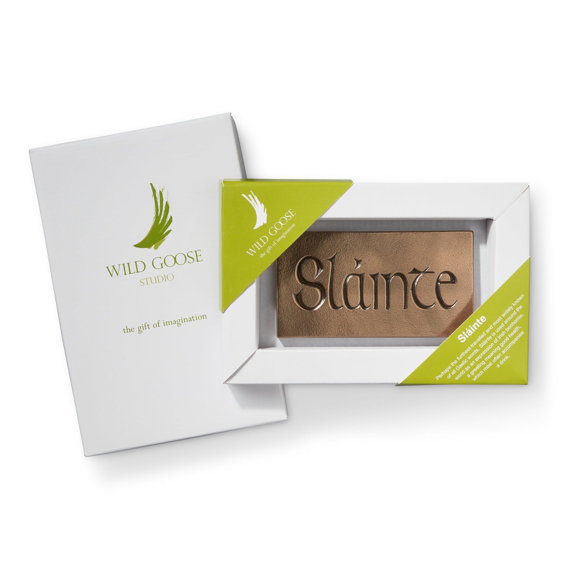 Sláinte Bronze Wall Plaque - The Celtic Gift Store - Decor