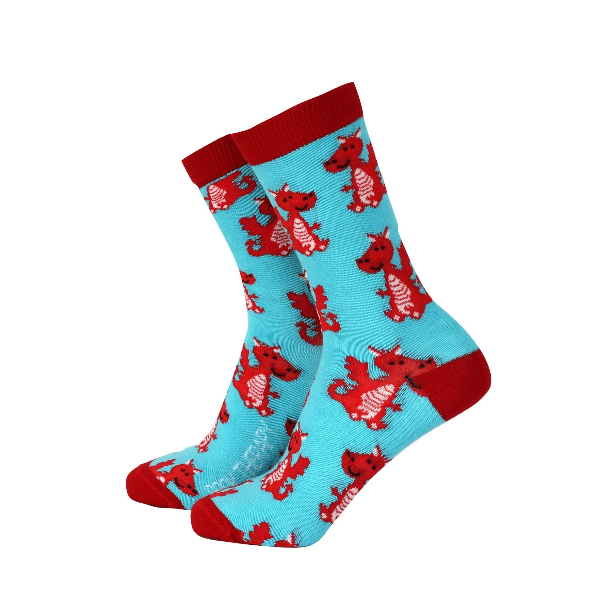 Sock Therapy Baby Welsh Dragon Women's Socks - The Celtic Gift Store - Socks