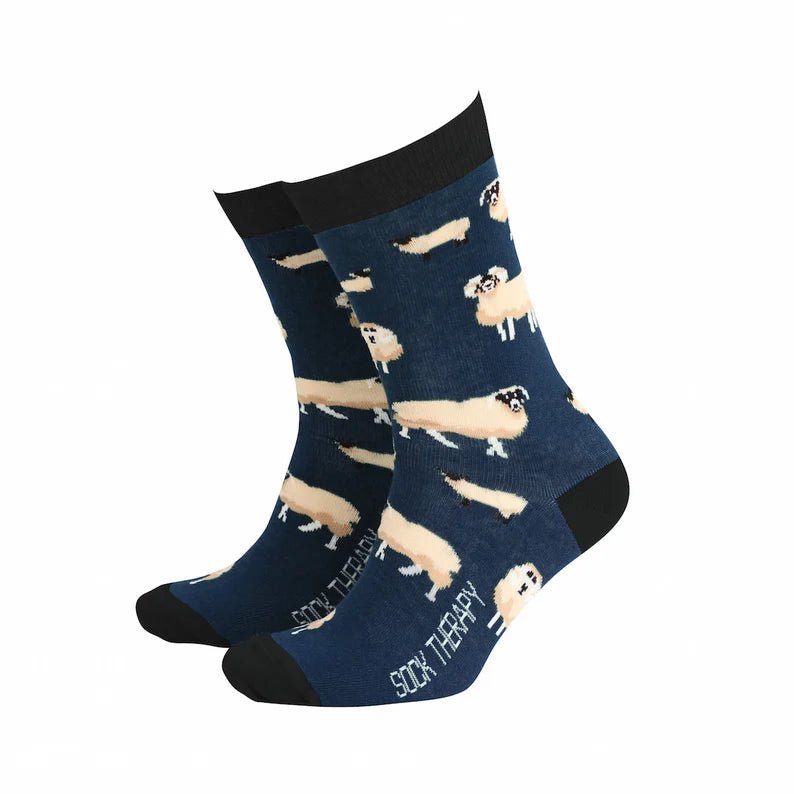 Sock Therapy Sheep Men's Socks - The Celtic Gift Store - Socks