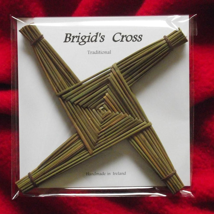 St. Brigid's Cross | Traditionally Woven Reeds – The Celtic Gift Store