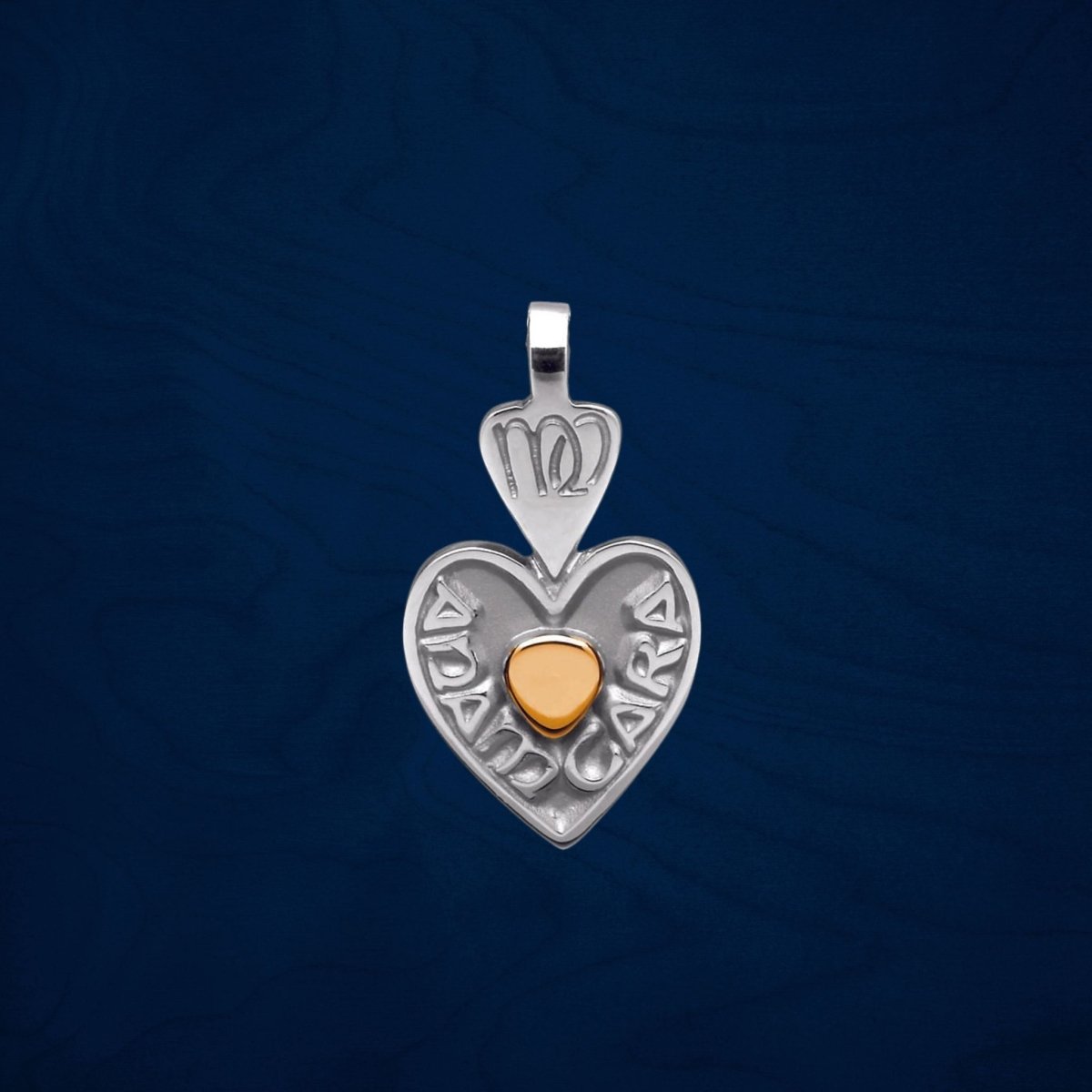 Sterling Silver and 18k Gold Irish Soulmate Necklace - The Celtic Gift Store - Necklaces