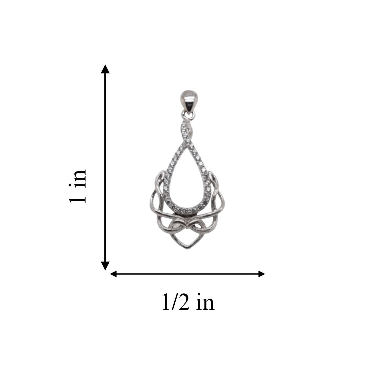 Sterling Silver Celtic Love Chalice Earrings - The Celtic Gift Store - Earrings