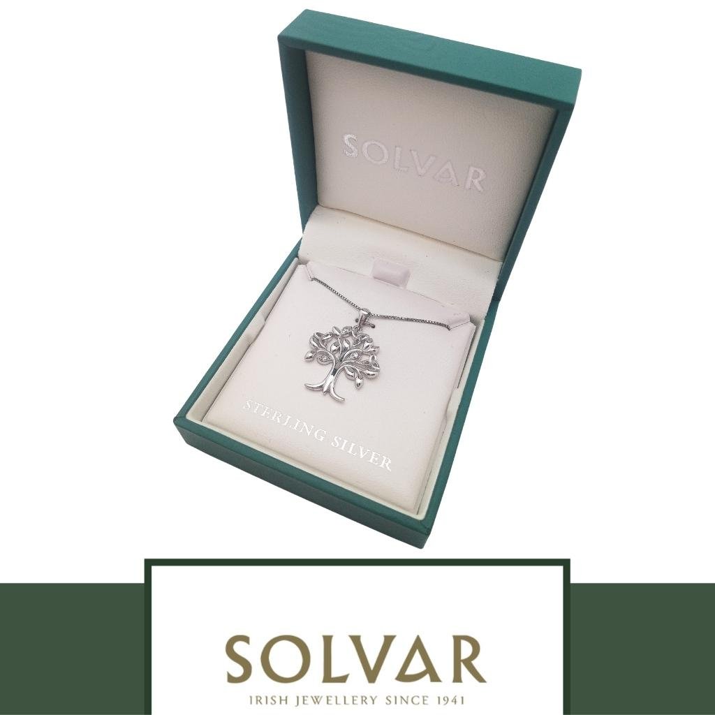 Sterling Silver Celtic Tree of Life Necklace