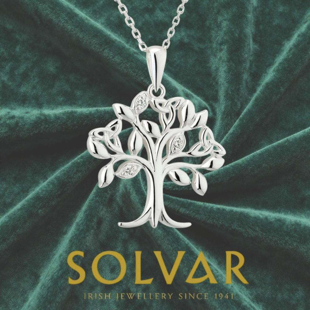 Sterling Silver Celtic Tree of Life Necklace