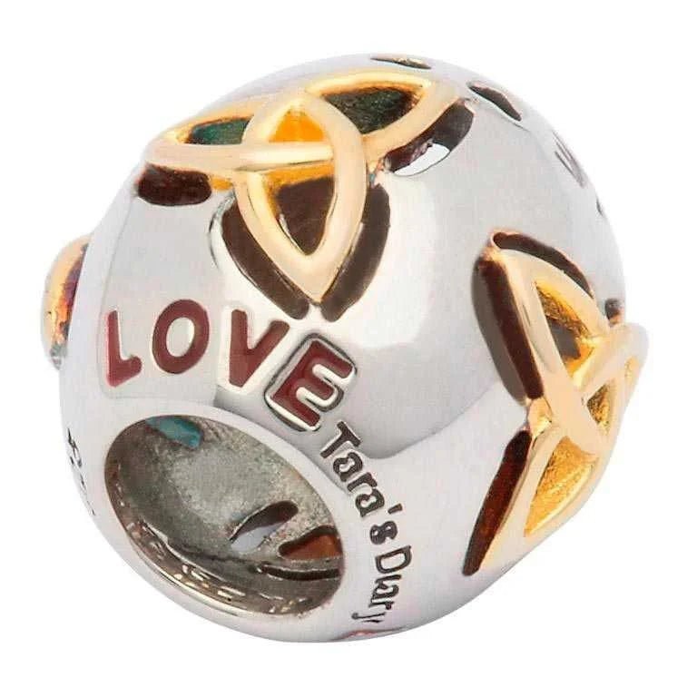 Sterling Silver Celtic Trinity Knot Bead - The Celtic Gift Store - Jewelry