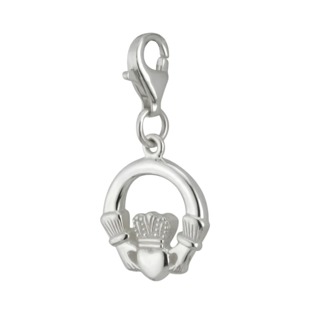 Sterling Silver Claddagh Charm