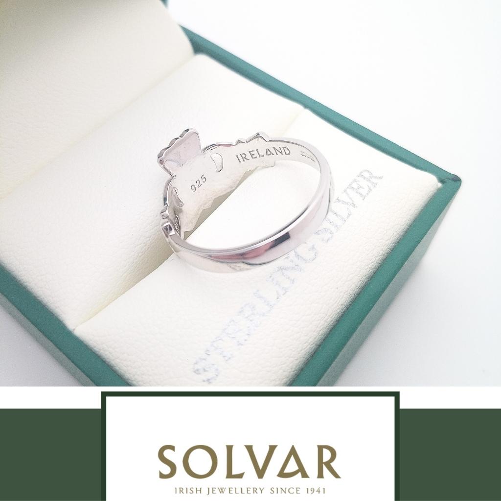Sterling Silver Lady's Claddagh Ring
