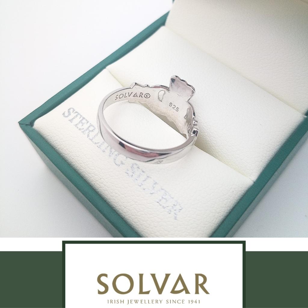 Sterling Silver Lady's Claddagh Ring