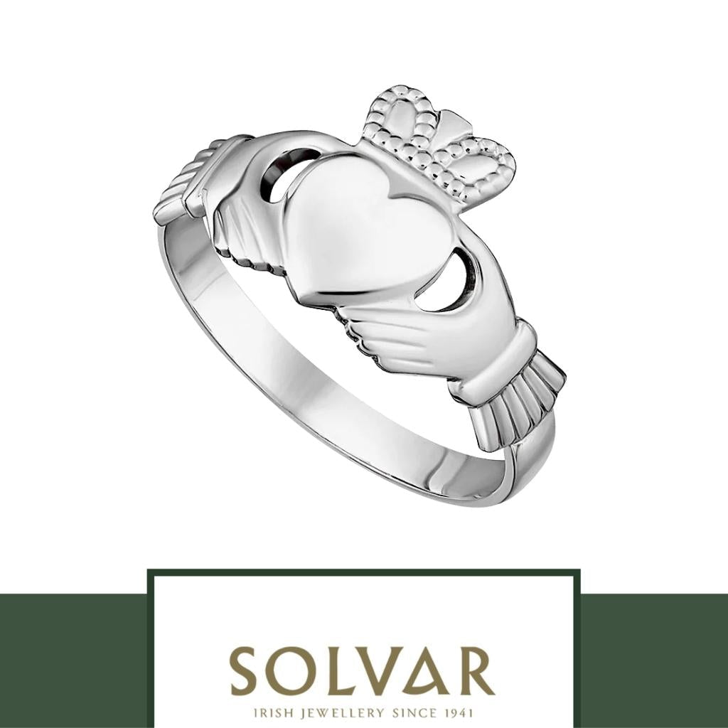 Sterling Silver Lady's Claddagh Ring