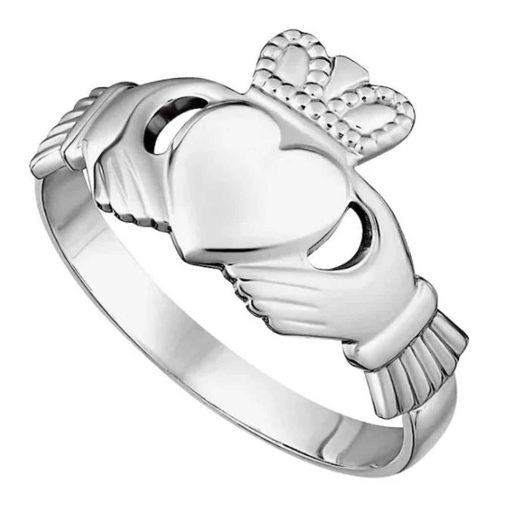 Sterling Silver Lady's Claddagh Ring