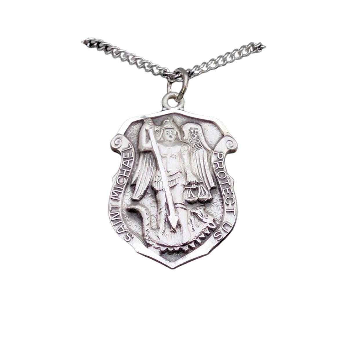 Sterling Silver St. Michael Medal