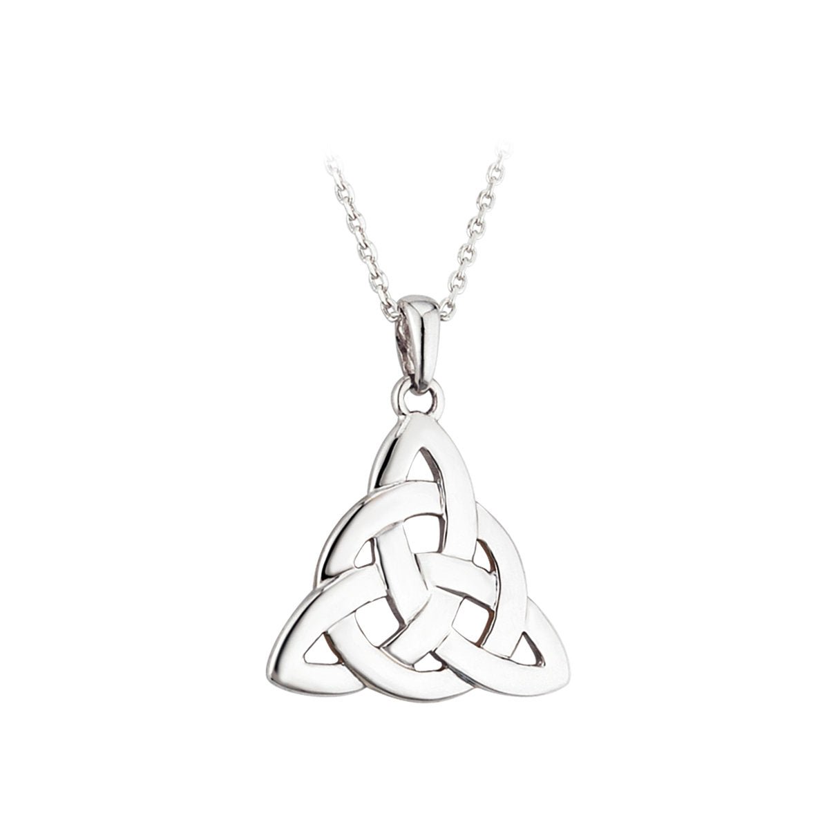 Sterling Silver Trinity Celtic Knot Necklace - The Celtic Gift Store - Necklaces