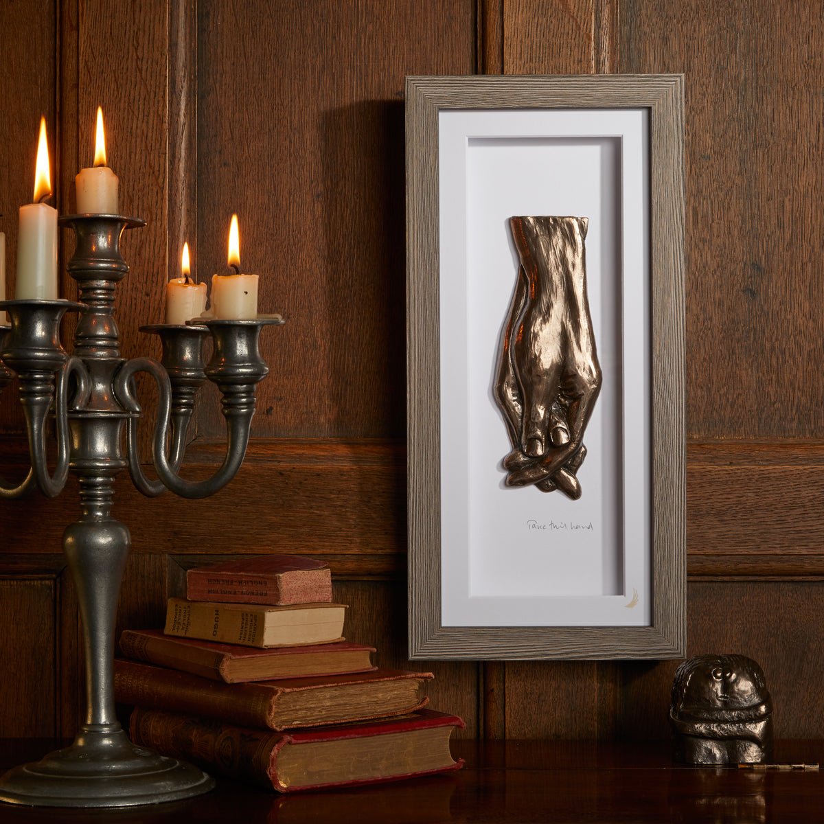 Take This Hand Framed Bronze Wall Plaque - The Celtic Gift Store - Decor