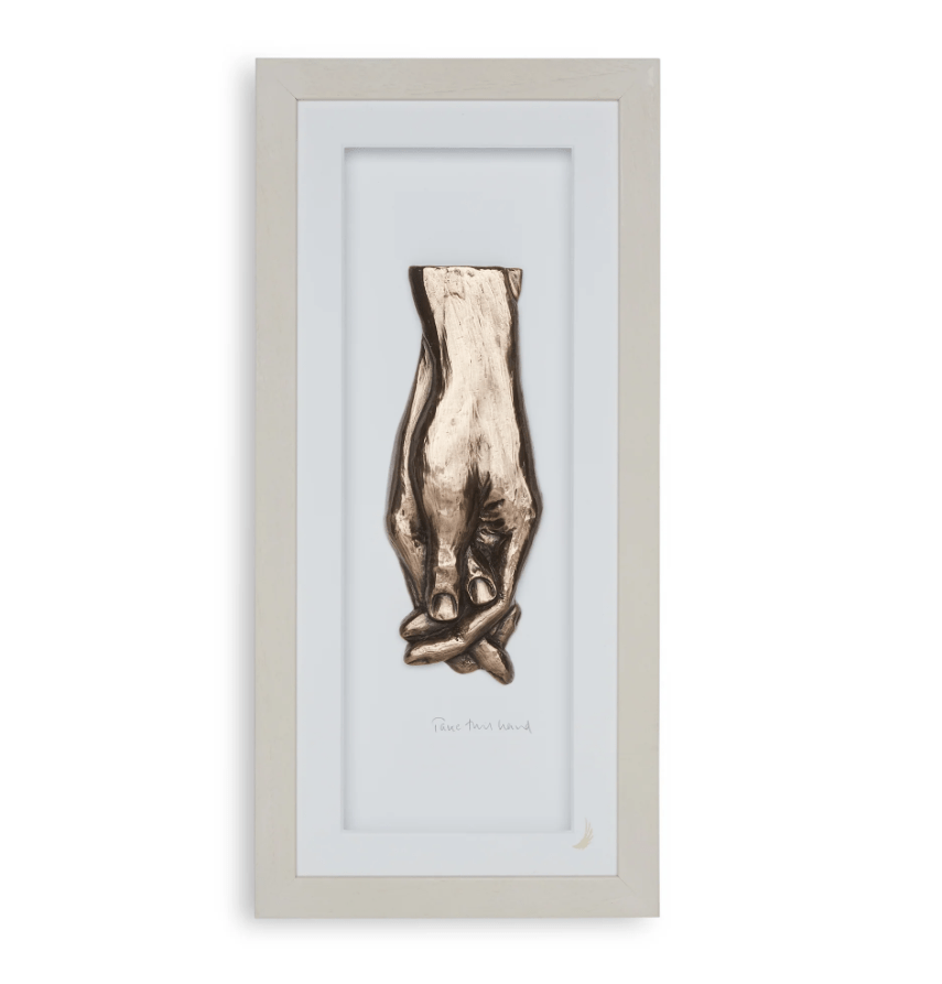 Take This Hand Framed Bronze Wall Plaque