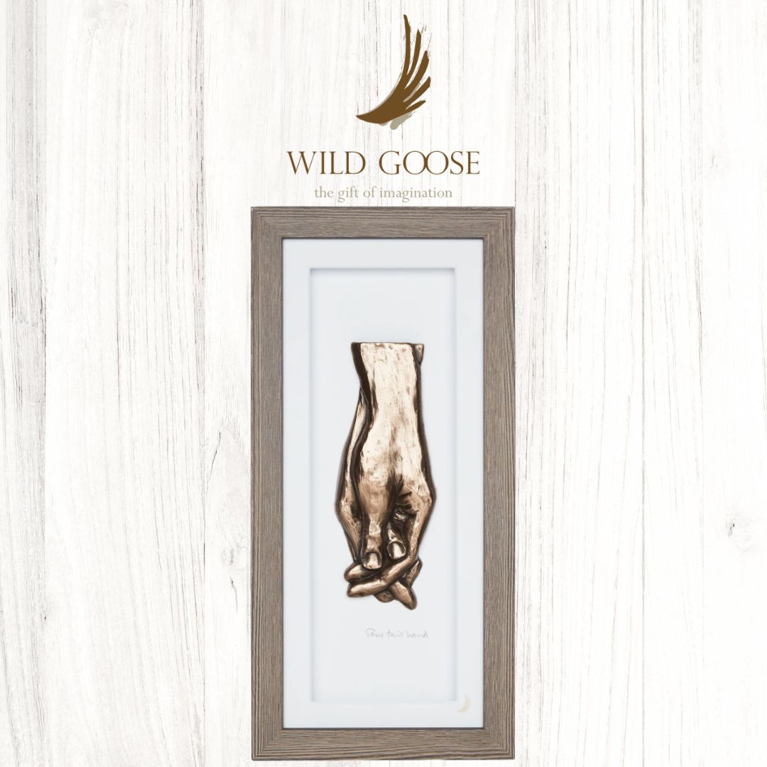 Take This Hand Framed Bronze Wall Plaque