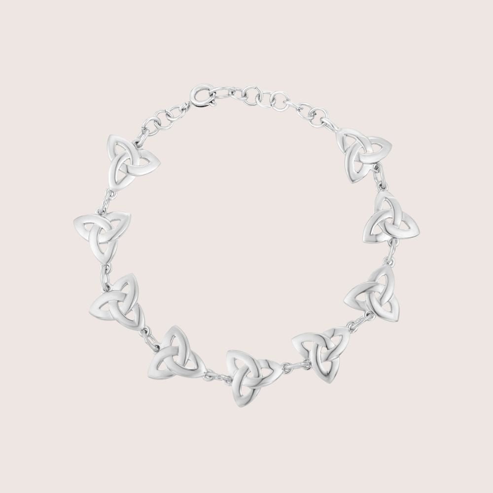 Tara Silver Trinity Knot Bracelet