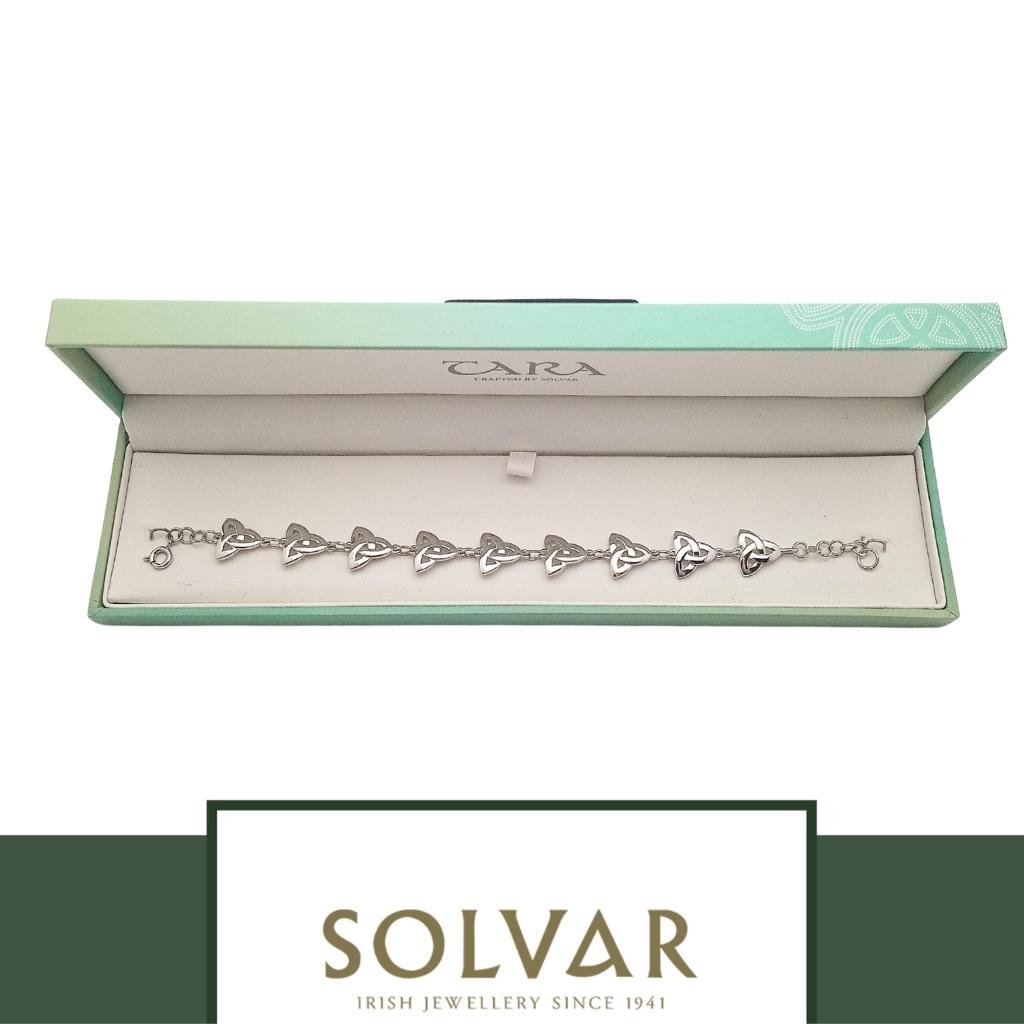 Tara Silver Trinity Knot Bracelet
