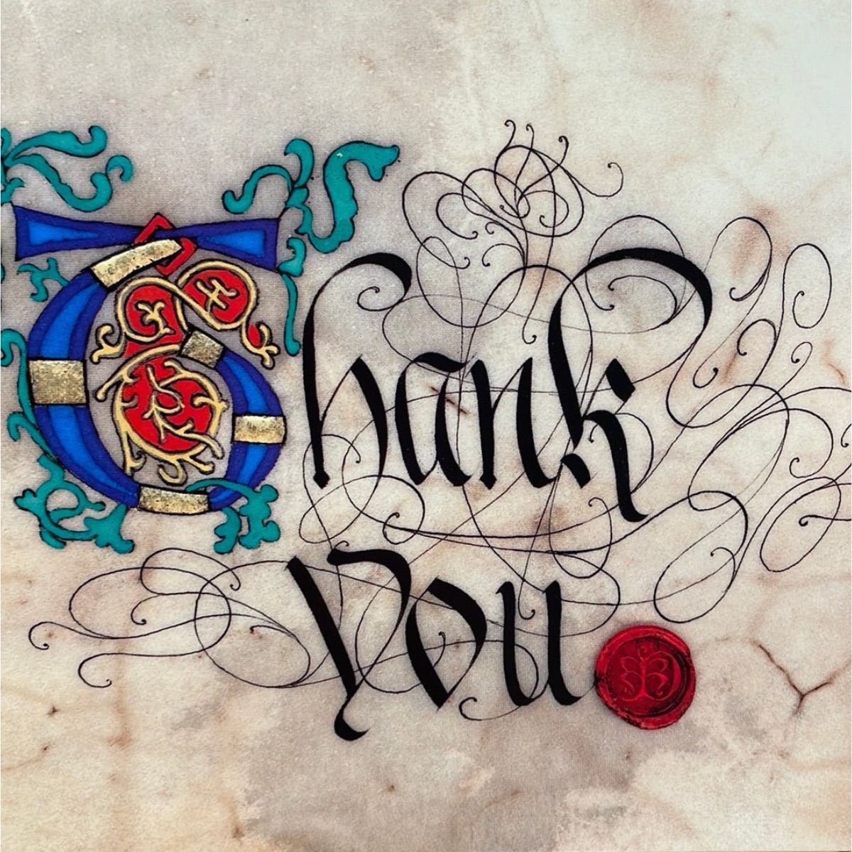 Thank You Greeting Card